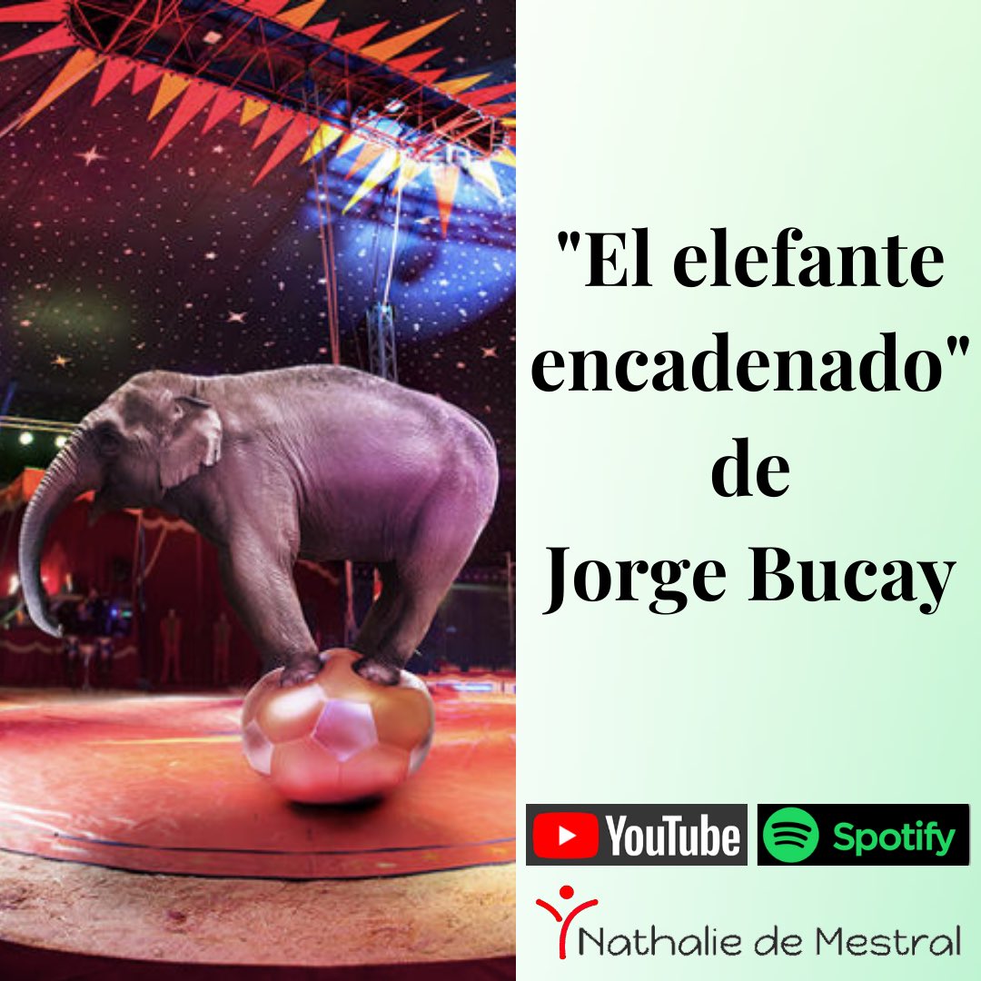 nademes's tweet photo. Hoy les comparto uno de los #cuentos más conocidos de #JorgeBucay, psicodramaturgo, terapeuta gestáltico y escritor argentino. El #cuento se llama #ElElefanteEncadenado.

Link: https://t.co/wlRaXzAb5Q

los #recuerdos el #pasado #podcast #UnEspacioParaCompartir #NathaliedeMestral https://t.co/thNAbdr8Js