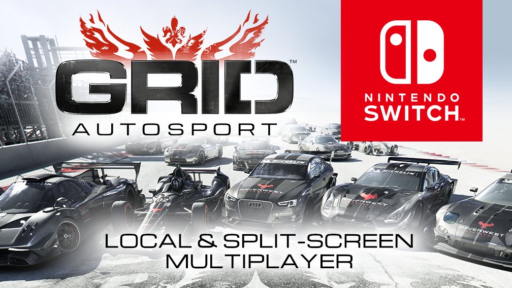 GRID Autosport For Nintendo Switch Gets Two Free Multiplayer