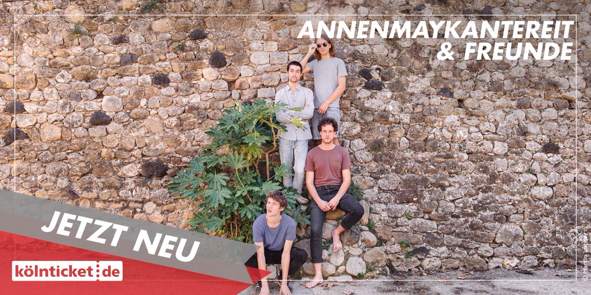 koelnticket's tweet photo. AnnenMayKantereit &amp; Freunde in #Dortmund‼️😍
Eine der besten Live-Bands des Landes lädt zum sommerlichen Open Air am 04.09. im #Westfalenpark Dortmund! Tickets bekommt ihr ab sofort bei uns!

👉👉 https://t.co/aB1QstsUY8 https://t.co/TSpex9QMRU
