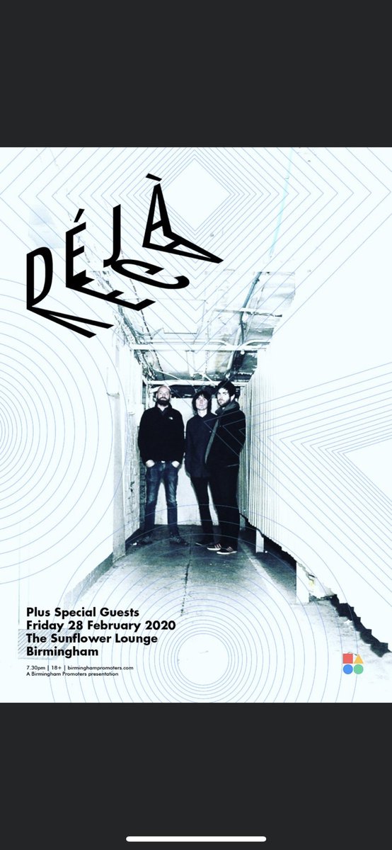 poster_events's tweet photo. 🎄Day 16 of our #cultureadvent 🎄
Our friends @bhampromoters have given us 2 tickets to the  @dejavegaband gig @Sunflowerlounge! Get the app &amp; view the advent to enter. https://t.co/aokgmzpwYl