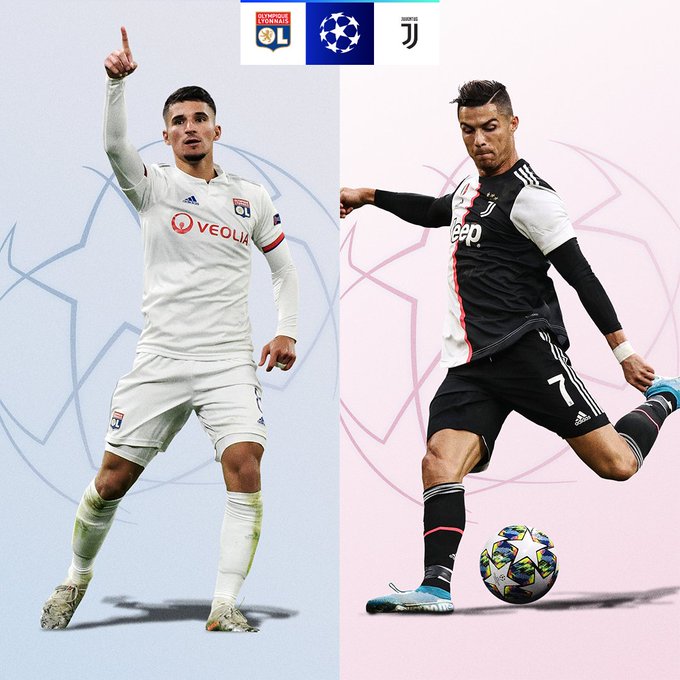 UCL R16 2019/20 | Lyon Vs Juventus  EL540R5W4AALVKj?format=jpg&name=small