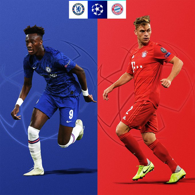 UCL R16 2019/20 | Chelsea Vs Bayern Munich  EL54oeYWkAUI7YH?format=jpg&name=small