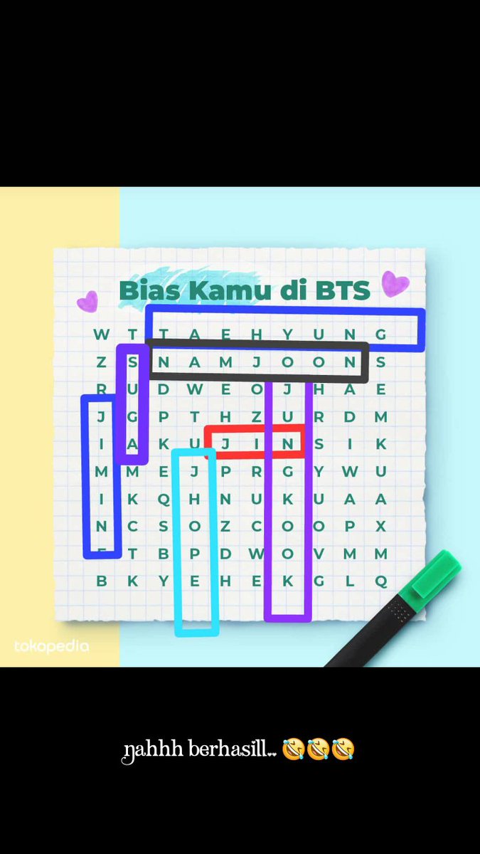 Irmafirmanda2's tweet photo. #TokopediaxBTS nahh kann sangatt suka 😅😍😍😍 #thankyou_tokopediaxbts 
@bts_twt 💜 https://t.co/TGDZWzOjs9