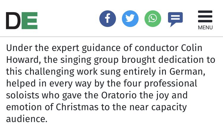 Dorch Choral Society (@dorchchoral) on Twitter photo 