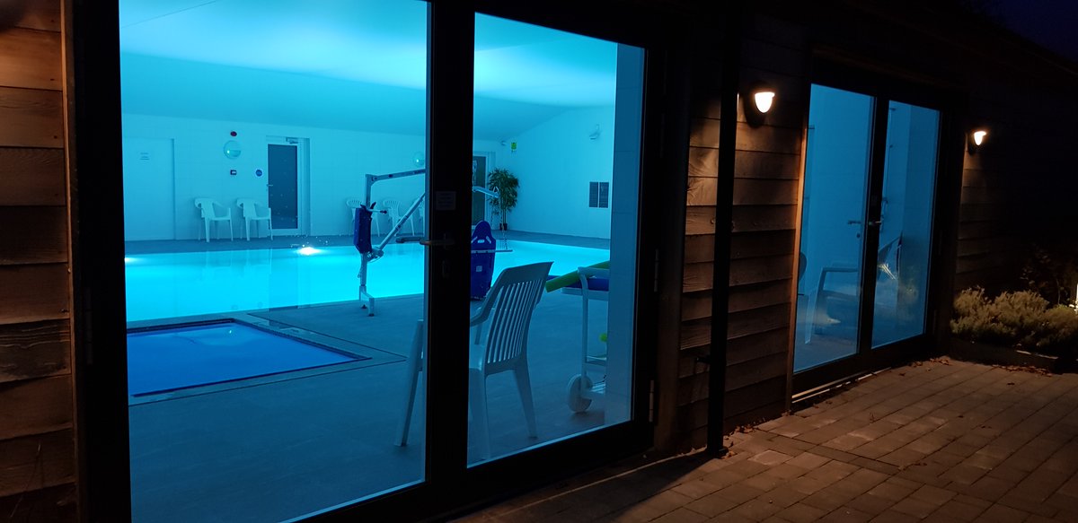 Wallops_Wood's tweet photo. Our fabulous indoor heated pool this morning- early start at 6am for us as we are gearing up towards the Christmas holidays! A deep clean of our pool happens every week.
.
.
#indoorpool #awardwinning #holidayaccomodation #accessible #poolhoist https://t.co/hlX5ykro0Q