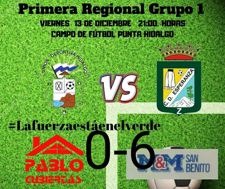 CDZEsperanza's tweet photo. Resultados fin de semana:
Hidalgo 0-6 Regional
Infantil-Fundación Tenerife (HOY) 
Añaza 8-2 Alevín 
Unión Tejina 0-6 Benjamín 
Prebenjamín 1-2 Atlético Rocío 

#Lafuerzaestáenelverde https://t.co/xPAsqjOgfC
