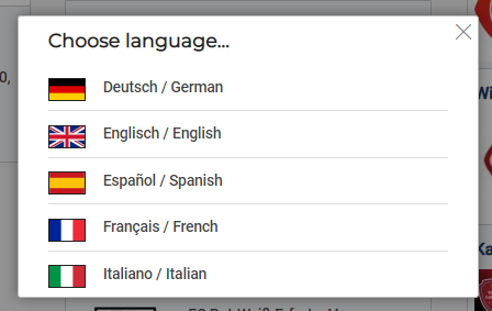 Did you know #MeinTurnierplan is available in five languages now? English, German, Spanish, French and Italian. You can change the pages language in the footer of our page.