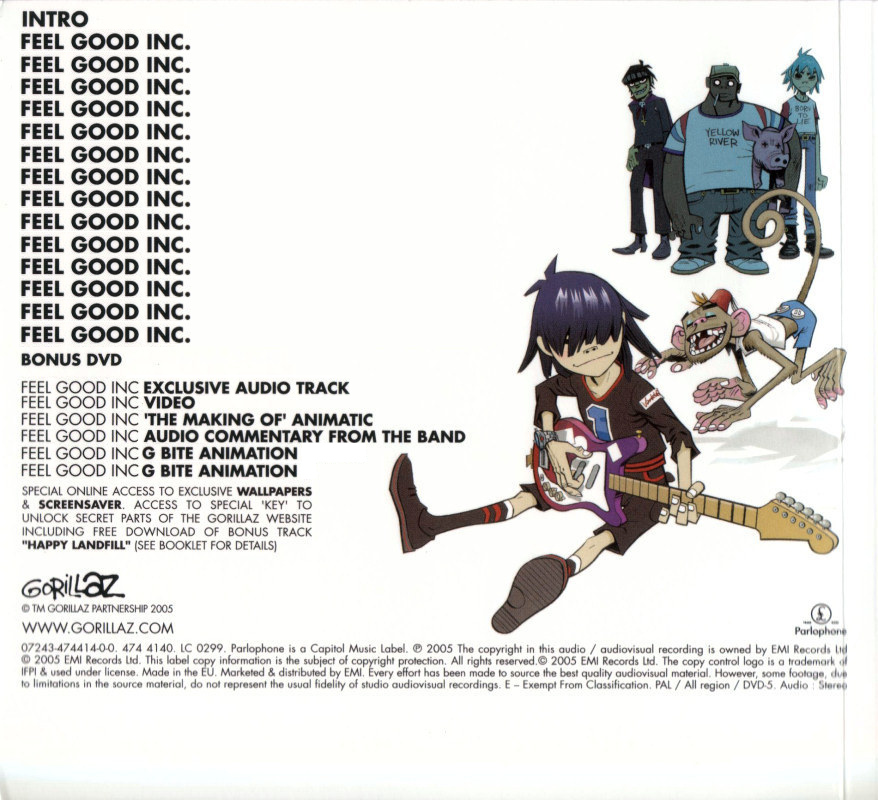 NoJahns's tweet photo. "What's your favorite Gorillaz album?" https://t.co/XoWYIaV3Xr
