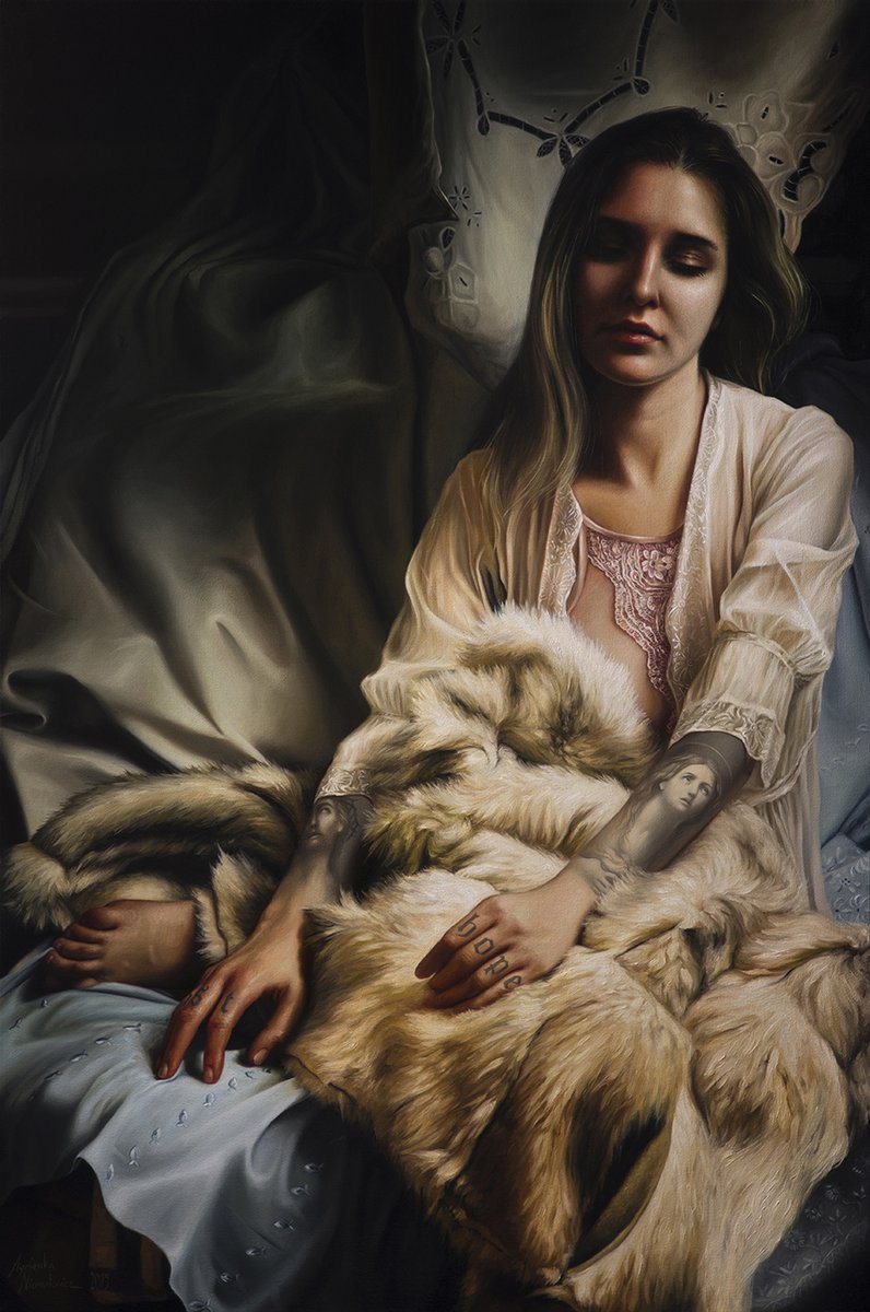 anienartowicz's tweet photo. Lost Hope

90 x 60 cm (35.4 x 23.6 inches), oil on canvas, 2019
after Guido Reni https://t.co/NE3u0lQEoE