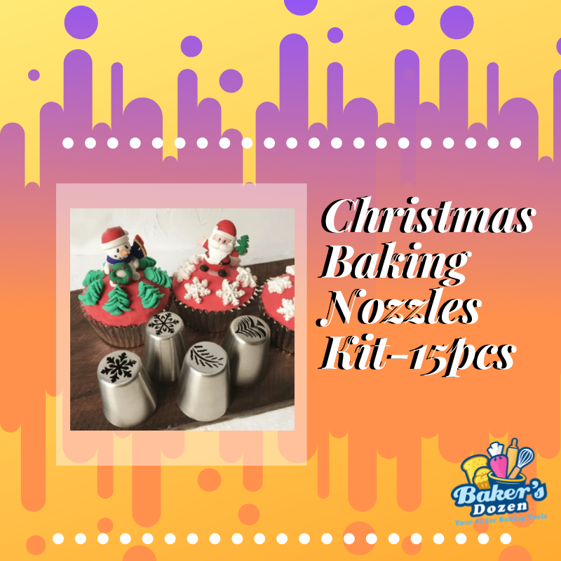 iBakersDozen's tweet photo. What's more exciting is to have Christmas decors served on your favorite cakes with this Christmas-themed nozzles. Click the Christmas Baking Nozzles Kit-15pcs here:
https://t.co/EuXftalFfp
#bakersdozen #bakingmaterials #bakingbusiness #bakingequipment #bakingpans https://t.co/OCweay2a7Y