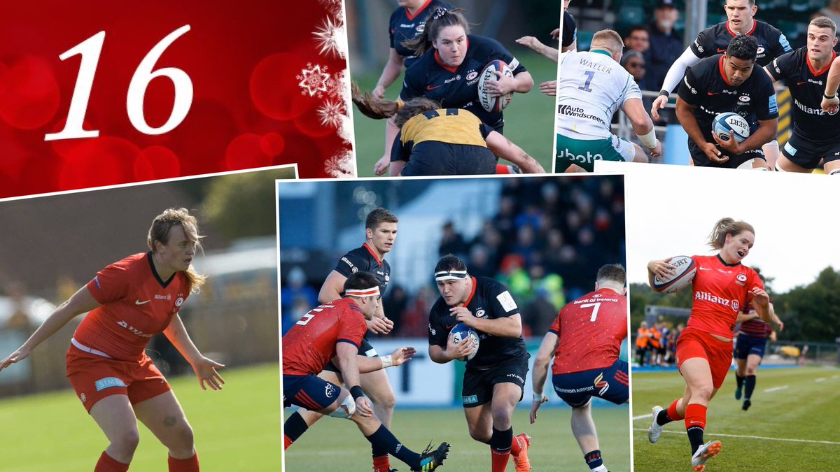 🎄#Day16 of an #AdventCalendar for the #SarriesFamily ⚫️🔴 Five powerful high-energy ball-carriers & tough tacklers: 🏉 @Kelsey_CLIFF0RD @SaracensWomen 🏉 @kapeli_pifi @Saracens 🏉 @rettie13 @SaracensWomen 🏉 @J_George2 @Saracens 🏉 @katno8 @SaracensWomen #TogetherSaracens