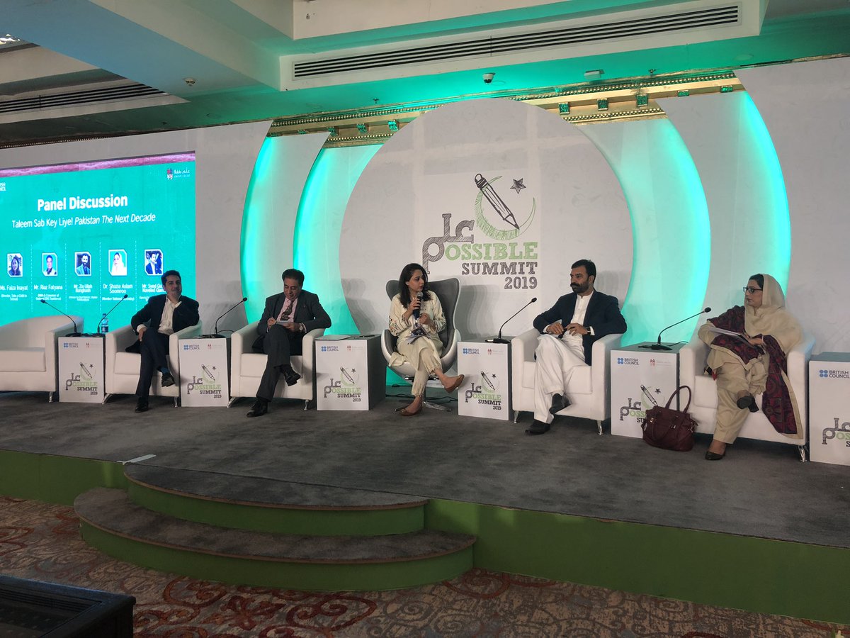 KPESED's tweet photo. Advisor To CM On E&amp;SE @ZiaBangashPTI in a Panel discussion on Taleem Saab Key liye in #ILMsummit2019

#KPEducationReforms #ILMpossible #EducateAChild https://t.co/ShnZdWSP4t