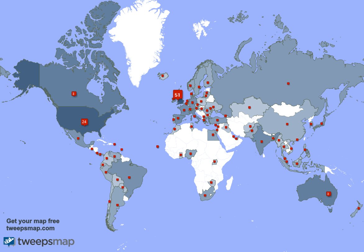 SentinelIV's tweet image. I have 15 new followers from USA, and more last week. See tweepsmap.com/!SentinelIV