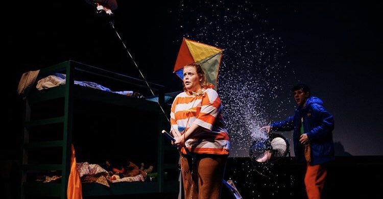 mslauralindsay's tweet photo. First performance of #howtoflyhtt without our responsible adult @SeddonTess What will we get up to this morning?! 🙊🙈 https://t.co/GQ0ADDGI2t