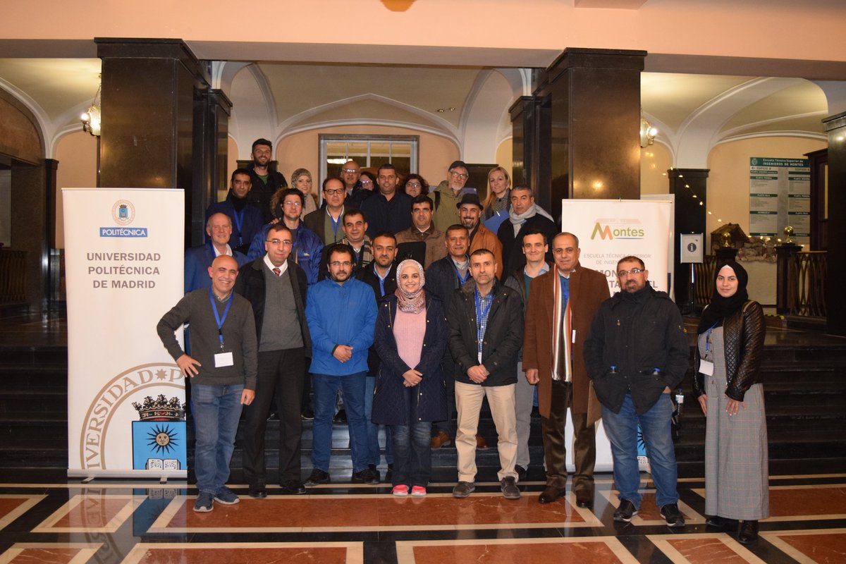UnescoConeect's tweet photo. Dimitris Emmanouloudis, George Zaimes, Valasia Iakovoglou and Spyros Mamalis are participating in 2nd Management and Technical of The WaSec project in Madrid, Spain https://t.co/6jvtZmUhg1