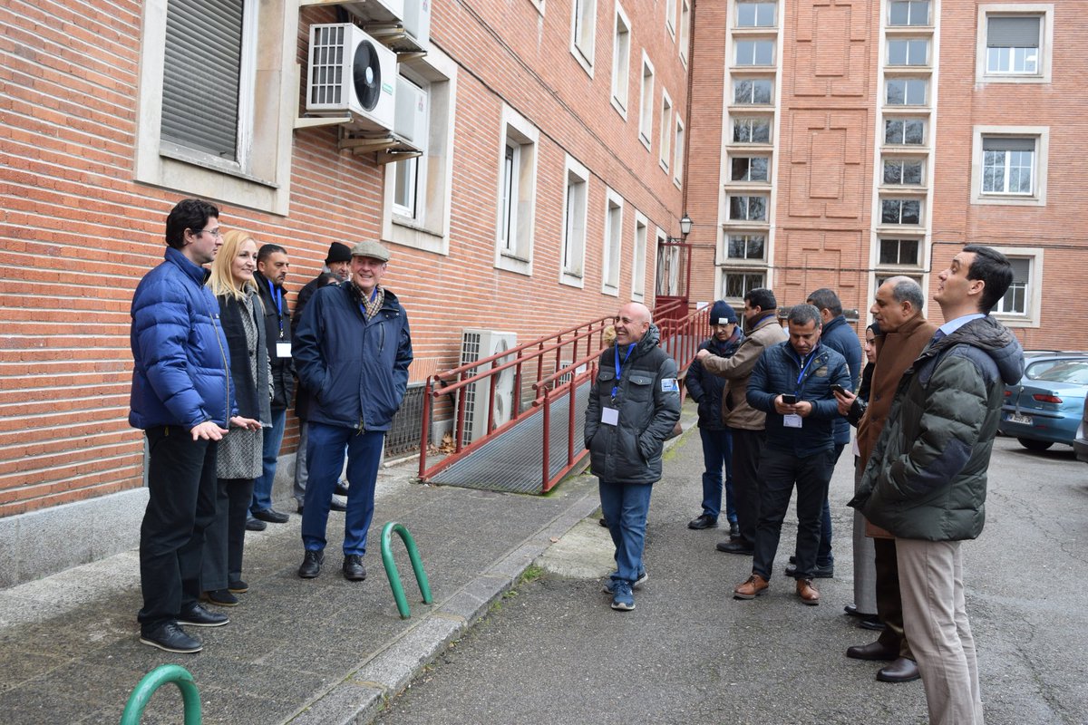 UnescoConeect's tweet photo. Dimitris Emmanouloudis, George Zaimes, Valasia Iakovoglou and Spyros Mamalis are participating in 2nd Management and Technical of The WaSec project in Madrid, Spain https://t.co/6jvtZmUhg1