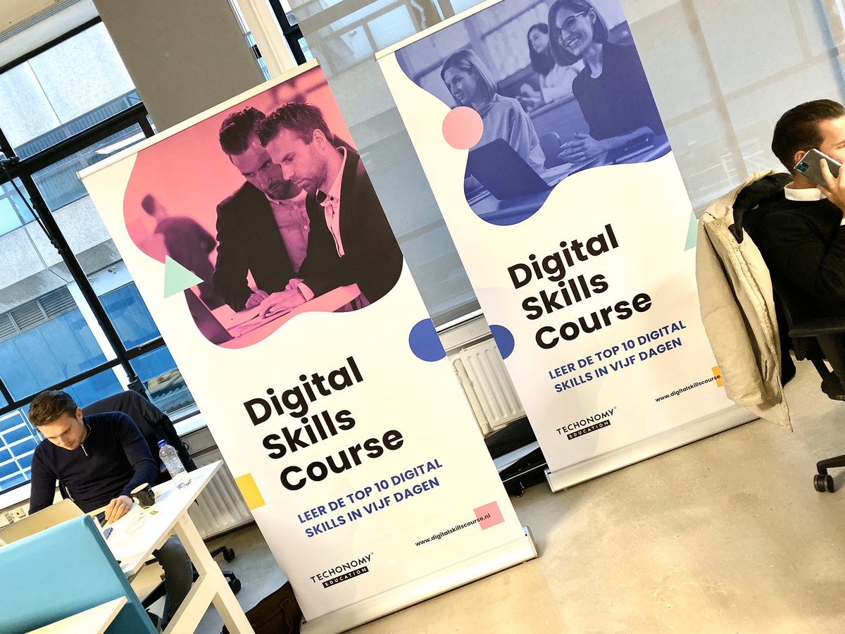 We gaan van start deze week. Met de meest geavanceerde digitale opleiding van Nederland. Met maar liefst 50 deelnemers. Next level marketing in de cockpit 👩‍✈️ van de digitale economie.