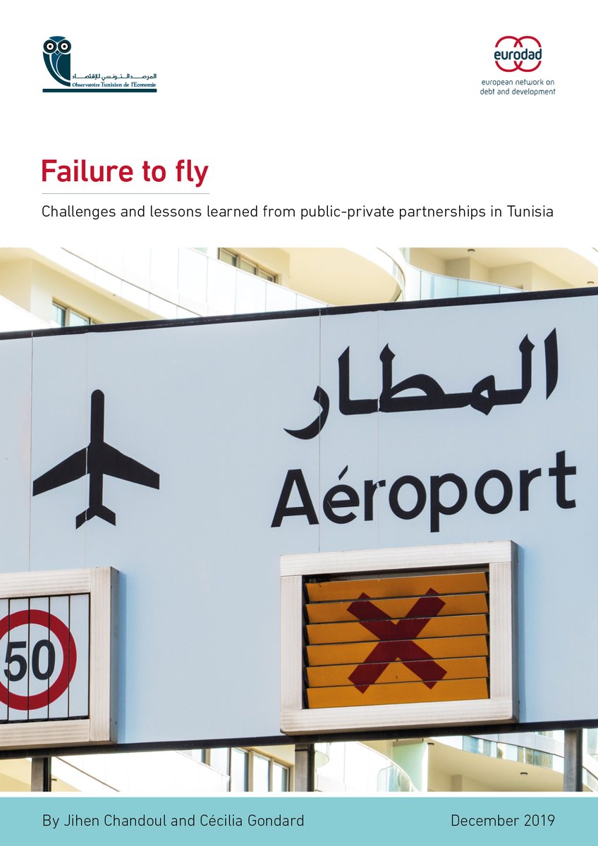 eurodad's tweet photo. Read our joint report - with @ObsTunEco - on how #PPPs have failed in Tunisia. 'Failure to fly" focuses on the megaproject Enfidha Airport:  
👉Report in English: https://t.co/XtzcT9Yq4o
👉 Report in French: https://t.co/yBzAPqU1Ef
👉 Press release: https://t.co/xjBlpCSNYH https://t.co/NYXbaUURH2