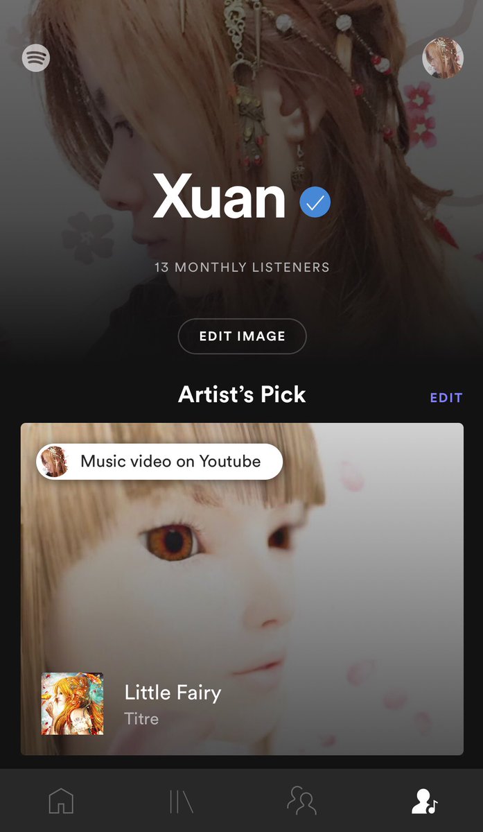 xuanguignot's tweet photo. Mon profil artiste @OfficialXuan est enfin vérifié sur @Spotify 🤩😍
Youpi !
Musiques, Paroles, Illustration, Photos, Clip et Concerts grâce à la team @sguignot @loiclannoy @urban_groove #VanRah #RemyBousseau #DominiquePerrin #BisousProduction sur https://t.co/w5PULFe4SC 🙏🏻 https://t.co/LhHs8aQa9D