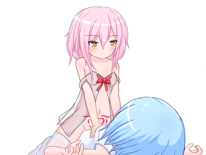 絵265号「ローリエさん」押し倒されちゃったね・・・いっぱい気持ちよくしてあげるね・・・的なシーン。このCG単体ではあんまりえっちじゃない上に主人公の顔も見えなくて「これいる?」って途中から思い始めたけどこまけぇこたぁいいのです。 