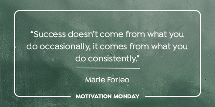 #Motivationmonday, een goed begin van je (werk)week!