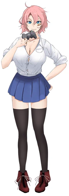 オリ娘全身!限定公開にしようかと思ったけどいいや!これから動かす! 