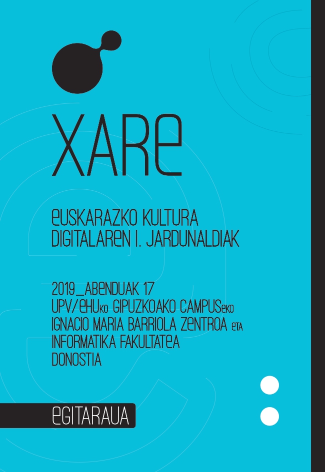 xare_eu's tweet photo. Bihar, abenduak 17, #Xare Euskarazko Kultura Digitalaren I. Jardunaldia aurtengo azken geltokira helduko da: #donostia
📍@upvehu-ko Gipuzkoako Campusean
✔️Batx. 1go mailako 487 gazte  
✔️2 hitzaldi interaktibo
✔️5 proiekturen aurkezpenak
✔️8 lantegi praktiko

@euskaraz @Gob_eus https://t.co/CxTTVpW5zK