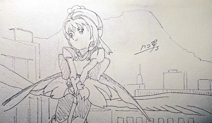 #1日1模写 #カードキャプターさくら さくら 