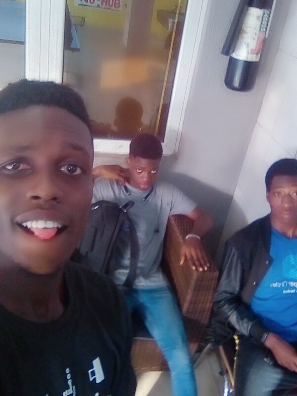 UDG_Ryan's tweet photo. I and the team #UrbanDevGames successfully arrived Lagos for the @naijahacks demo. See how tired they look😁😁. I'd like to thank @naijahacks again for inviting us to the demo.
#Naijahacks2019..
Watch as we make Magic Happen..
#vHousing by team #UrbanDevGames. https://t.co/dAIVytmb3b