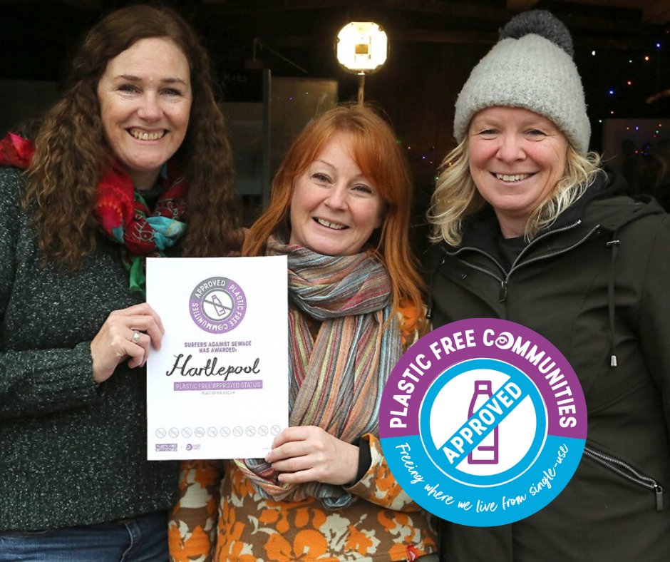sascampaigns's tweet image. 🏆 Congrats Hartlepool, our latest Approved #PlasticFreeCommunities location! 
The team&apos;s done a great job of getting #avoidableplastic on the agenda, including a mention in Parliament! Now they&apos;ve met the first steps to free their town from single-use 👏 buff.ly/2K4Yt7w