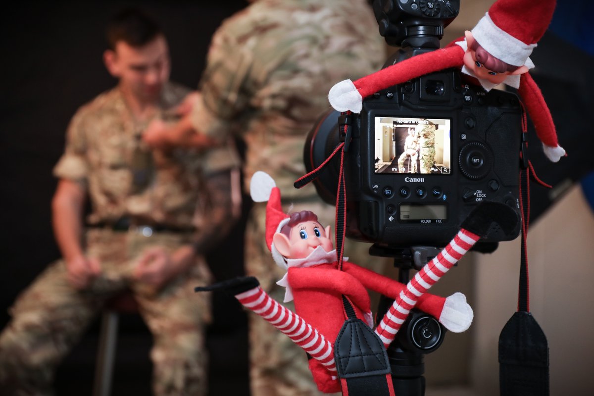 Following their work experience with the Photo Team. Tonka and Typh and been given the lead on a media project today. There are concerns, however, how broadcast-able some of their content will be.. #elfontheshelf #elfonashelf #christmas #teamaki