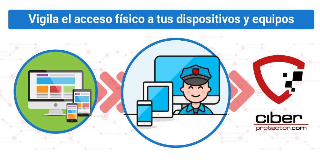 La seguridad no es únicamente una cuestión digital, la parte que afecta al mundo tangible también resulta vital.
Te recomendamos esta guía en la que hemos incluido algunos consejos útiles: ciberprotector.com/seguridad-fisi…
#seguridadfisica #ciberseguridad #localizardispositivo <a href="/WebEmpresa/">webempresa.com</a>