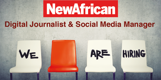 New African Magazine is hiring! Could this be you? More details in the link: bit.ly/2PqyefU Good luck!
#Africa #jobs #jobsAfrica #London #journalismjobs #journalistjobs #journojobs #journalism #magazine #digital