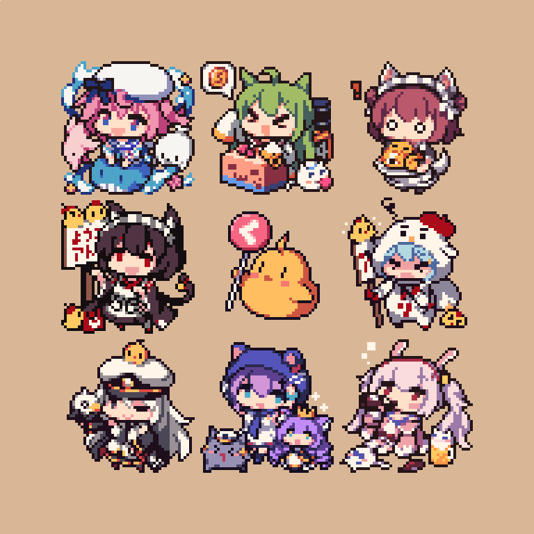 綾波(アズールレーン) ,ラフィー(アズールレーン) ,Z23(アズールレーン) 「? #2019年自分が選ぶ今年の4枚 」|いのふとん🍤のイラスト