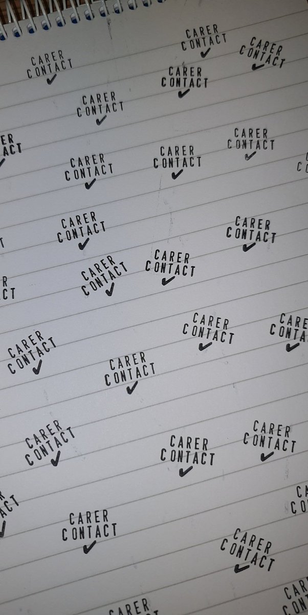 Testing out my new stamp! Love it! #CarersChampion #StansfieldPlace