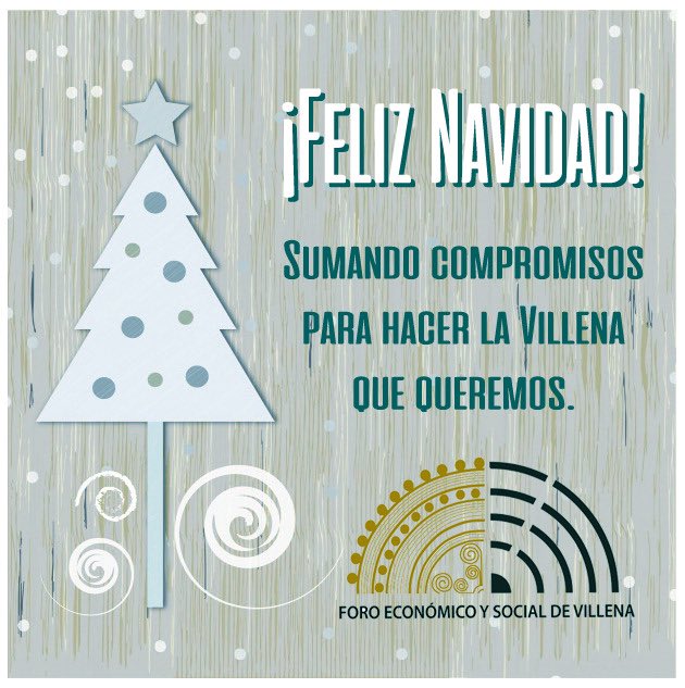 elforovillena's tweet photo. Felices fiestas 🎄🎁 que vuestros mejores deseos sean atendidos #participa #somosforo #villena https://t.co/HuKR4Ix0Ll