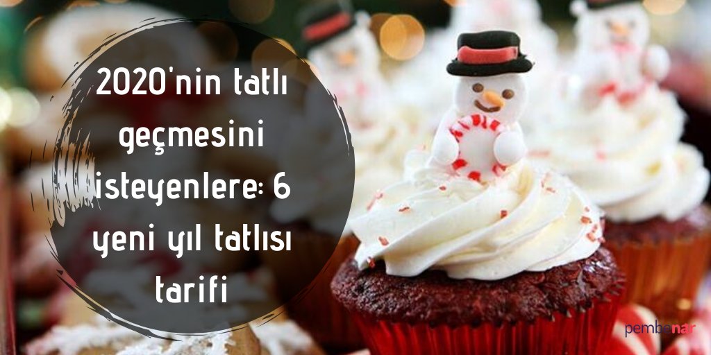 Pembenarcom's tweet photo. Yeni yıla tatlı yiyip tatlı girmeye ne dersiniz? Yılbaşı gecesi misafirlerinize ve sevdiklerinize hazırlayabileceğiniz 6 yeni yıl tatlısını sizinle paylaştık.
👩‍🍳https://t.co/CMGFObrk1D https://t.co/42NGA251Pd