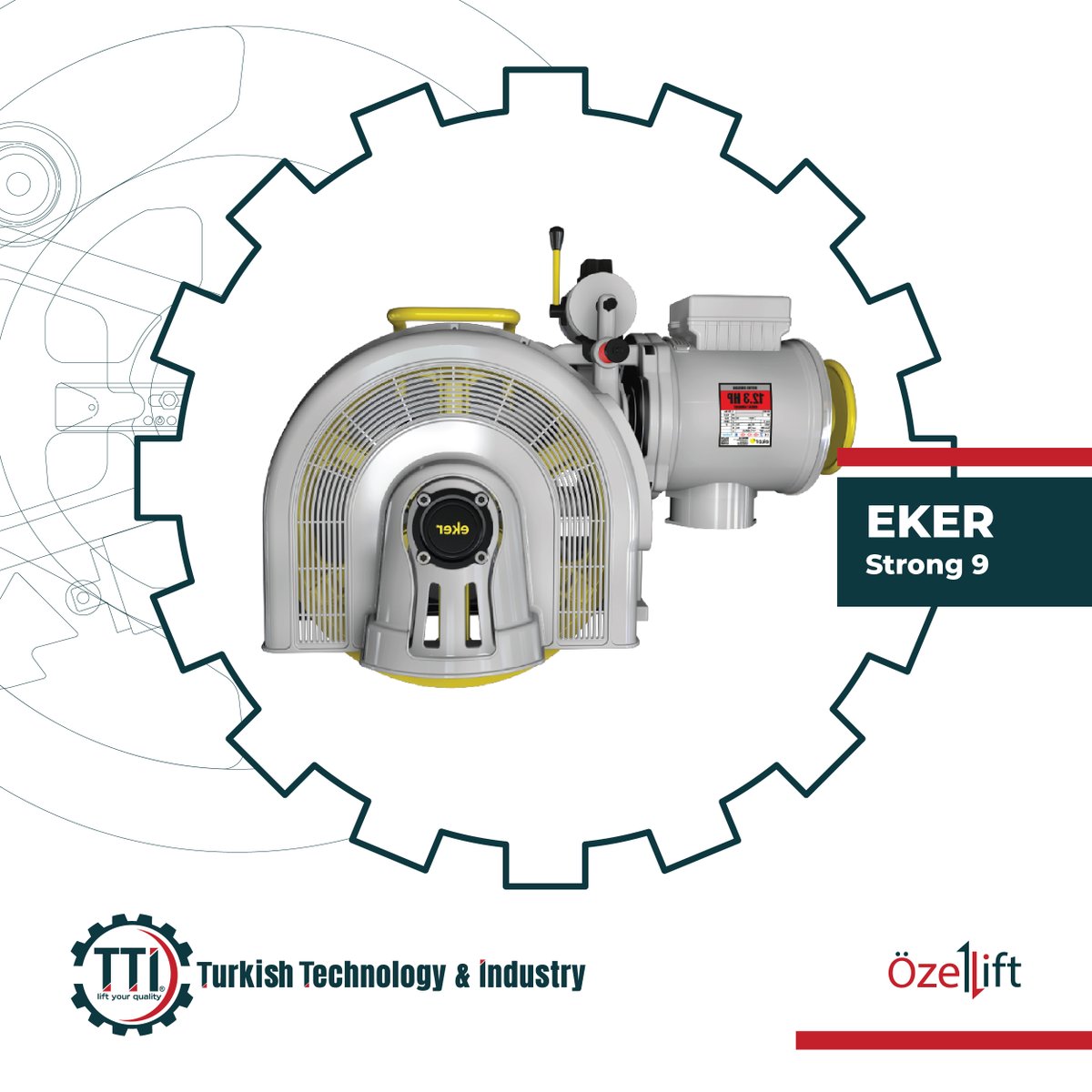 Did you know that we are Eker's agent? 
EKER is a well-known company around the world and is one of the preferred supplier for designing and manufacturing motors in the elevators industry. 
For more info visit our website: bit.ly/2szohVr
WhatsApp Contact: +905423409070