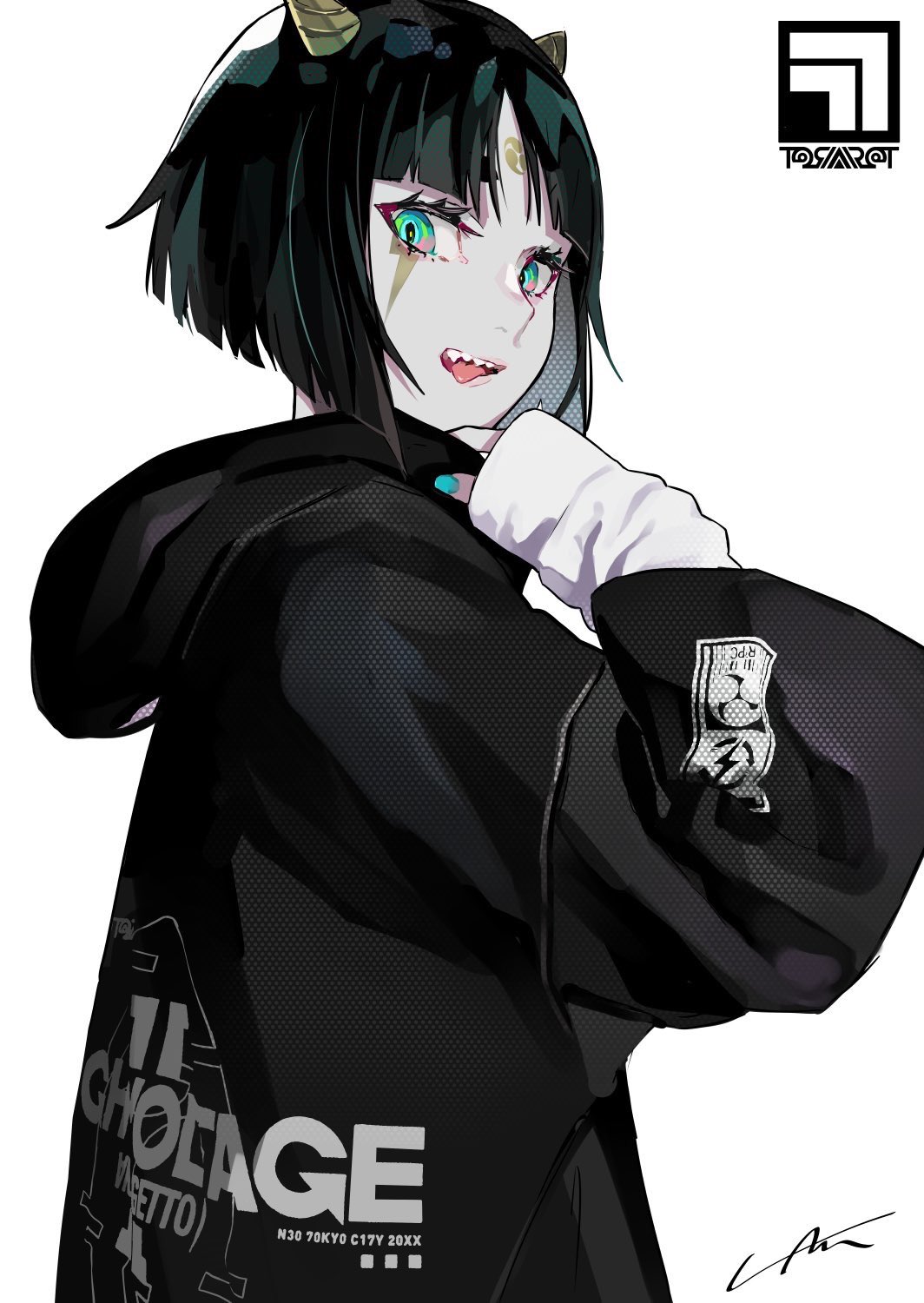 LAM  LAMLAB  B2ポスター　イラストレーター LAM⚡️初画集「いかづち」発売中 on X: 