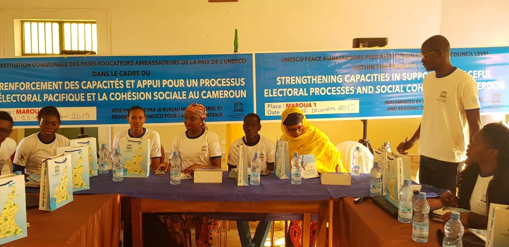 loyocameroon's tweet photo. Our Far North office restituted the electoral training with a group of 30 youths in Maroua with theme "Strengthening capacity in support of peaceful electoral processes &amp; social cohesion in Cameroon"
@UnescoYaounde @UNDP @UN_Cameroon @UKinCameroon @USIP @ComSecYouth @unoy_peace https://t.co/1EYtuhhShs