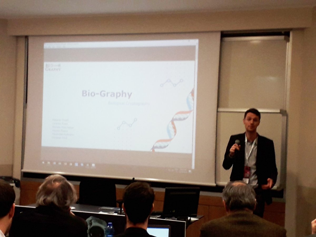 Terzo team in gara per la finale #univenture: Bio-Graphy.
