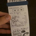 ニコニコ名曲【コンビニ】のレシートを実際に作ったらこうなる!
