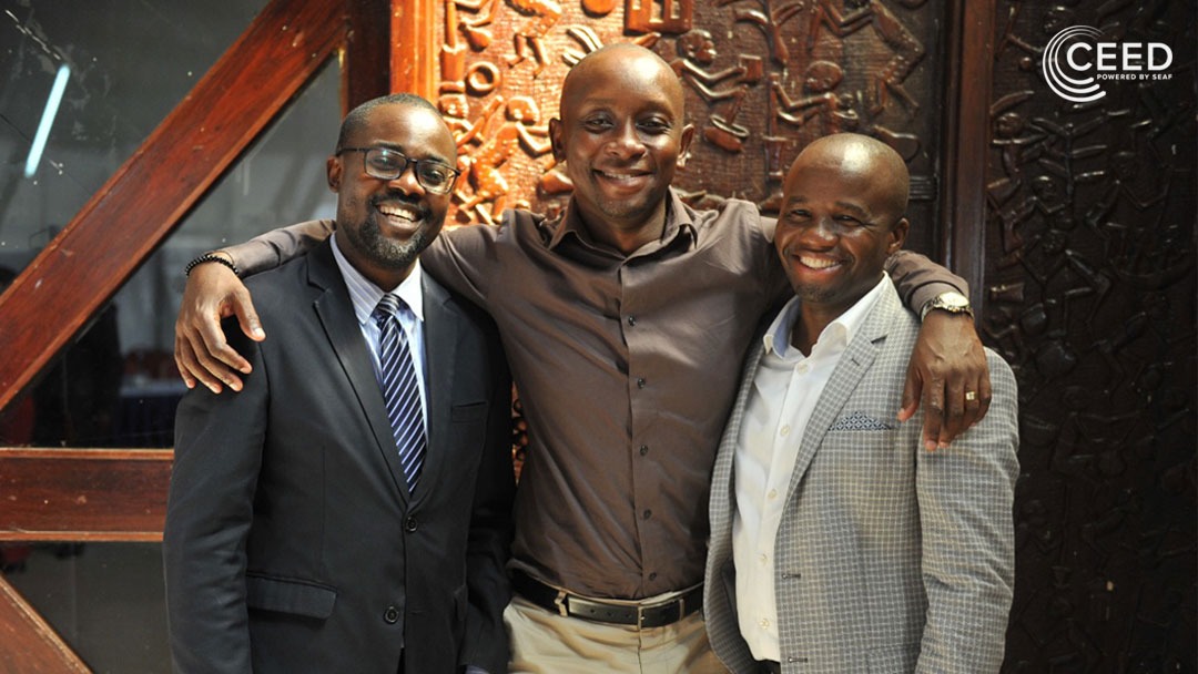 CeedTanzania's tweet photo. Every Monday is a chance to start a new and productive week, a reminder from our A-Team to smile, @DennisKayanda CEED Member & Ambassador in Morogoro, @elfredito CEED Project Manager, and Mr. Baptist Mnyalape CEED Chapter Lead.
#CEEDers
#CEEDTanzania
#CEEDMorogoro https://t.co/n846Zoz7i3