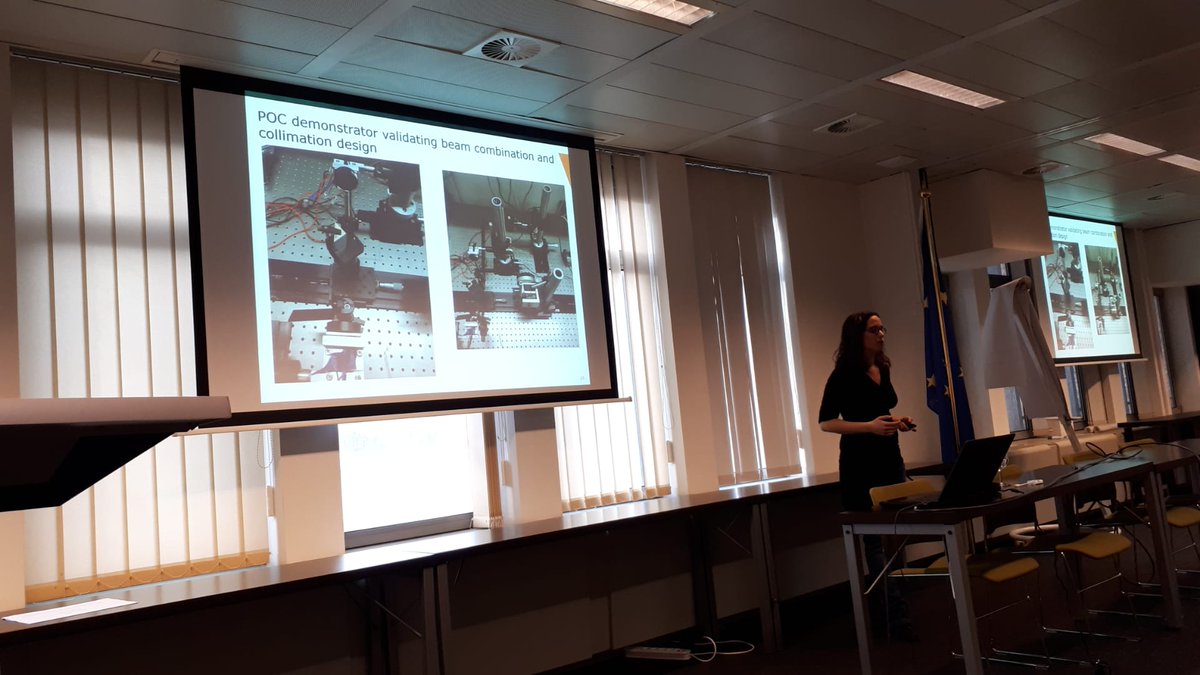 BPhotVub's tweet photo. Last week, we had our last Pizza Seminar of 2019! π @NathalieDebaes, @LienSmeesters & @gybelay gave us an interesting update on the @actphast projects! We are already looking forward to 2020 and tons of new learnings (and pizza)! π€© #bphot #photonics #pizza #actphast #innovation https://t.co/0He8GnphdS