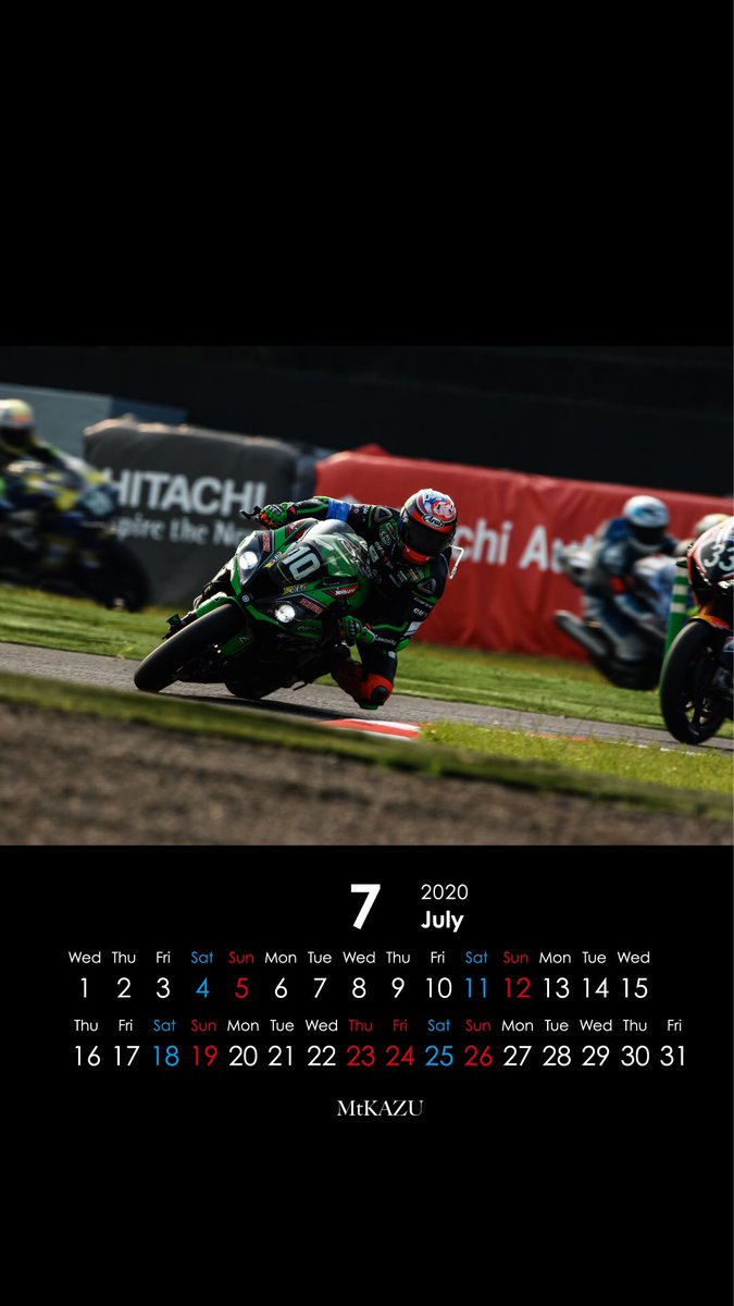 Mtkazu En Twitter モータースポーツで撮影した写真を壁紙カレンダーにしました 今回は一挙7月 10月までツイート 良ければお使い下さい Iphone 16 9 7月 Suzuka8h Kawasaki 8月 Suzuka10h Mikahakkinen 9月 F1 Astonmartinredbullracing 10月