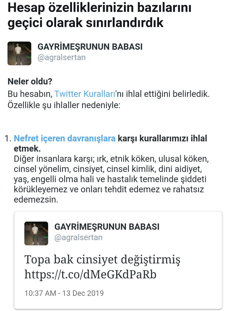 Hangi orospu çocuğu beni şikayet etti