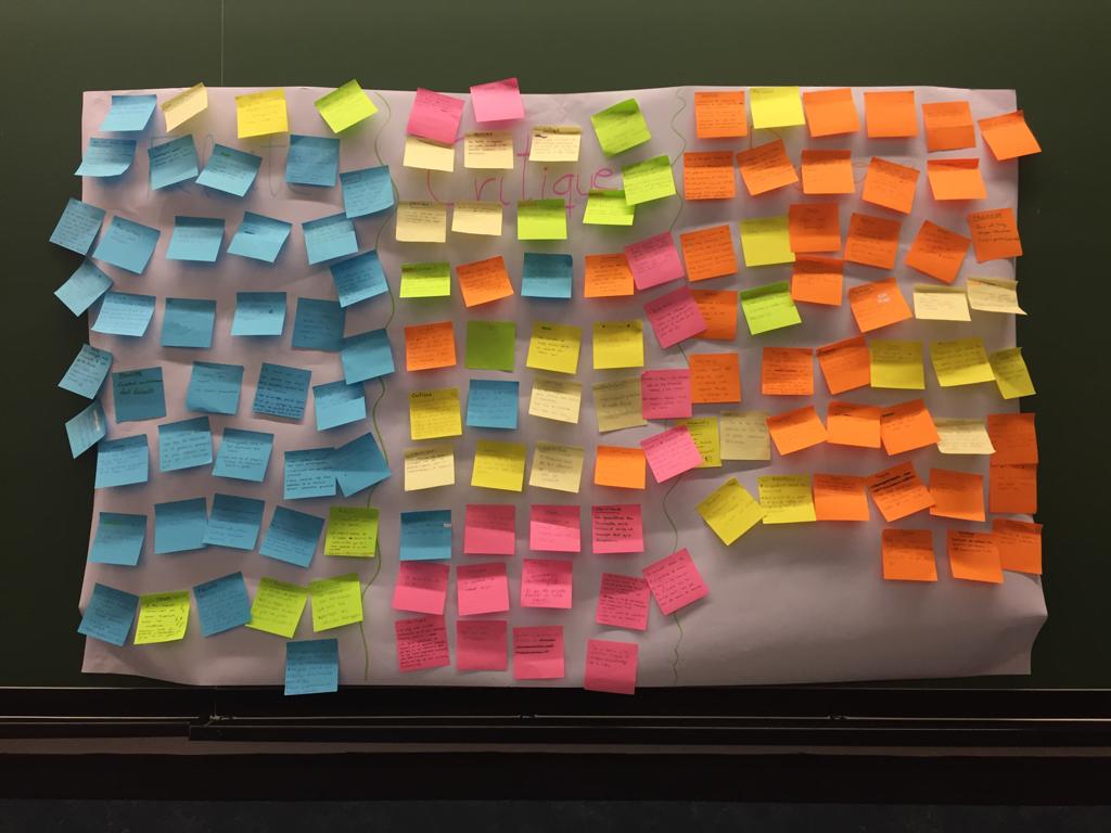 Parece mentira pero... ¡Hoy es el último lunes de nuestra carrera! Y para acabar con la asignatura de Desarrollo Profesional Docente, hemos hecho una reflexión acerca de los contenidos que hemos aprendido durante todo el curso #MI1032A