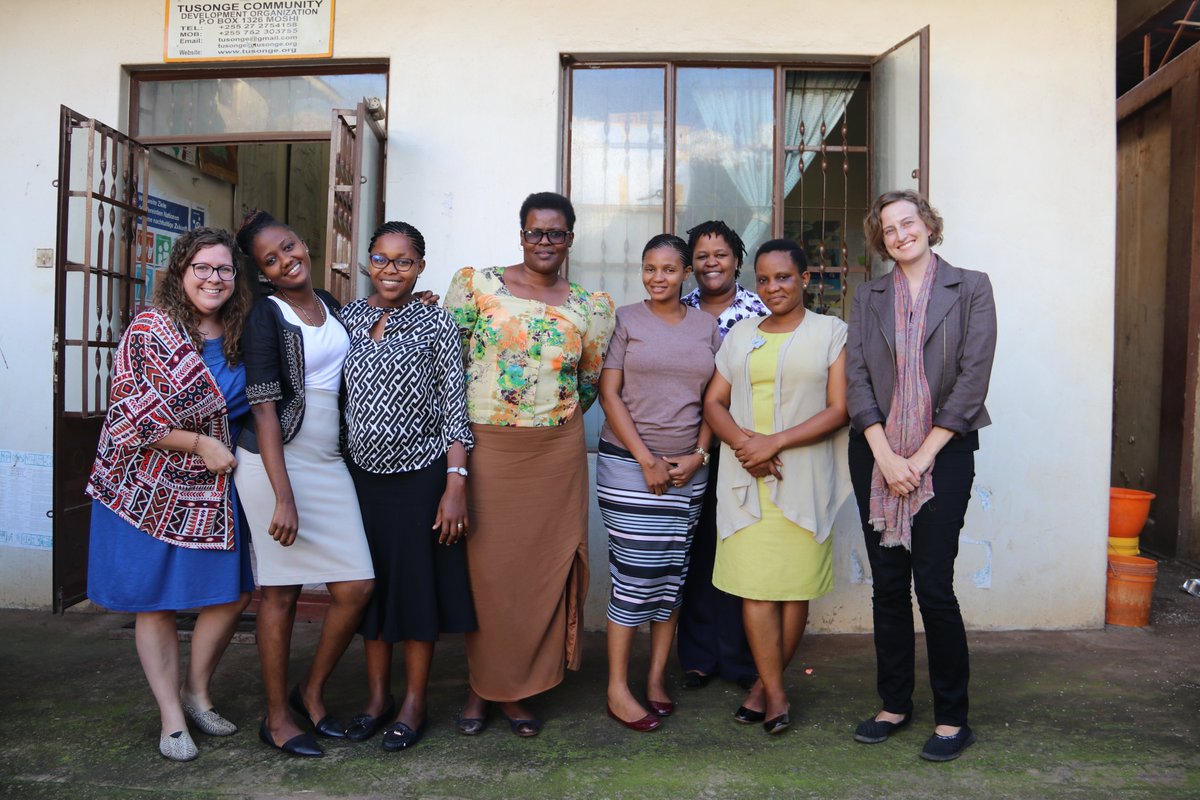 WUSCTanzania's tweet photo. #UniterrraTZ communications advisor Alyssa &amp; gender advisor Andy led a training with the team at local partner @Tusonge_CDO about gender-sensitive communications including digital communications, social media &amp; gathering success stories.

#Uniterra #TogetherStronger https://t.co/mo3G8BOgHt