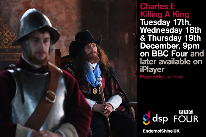 Witness a momentous event in our political history - the trail and execution of King Charles I; an act that forever changed politics and power in England. Charles I: Killing A King airs for three consecutive nights, beginning tomorrow Tue 17th Dec 9pm on @BBCFOUR
