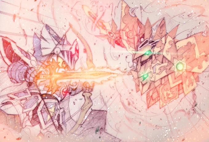 最近描いたSDガンダム関連などなど
Gガンレックス(仮)はカードダス化するのでしょうか? 